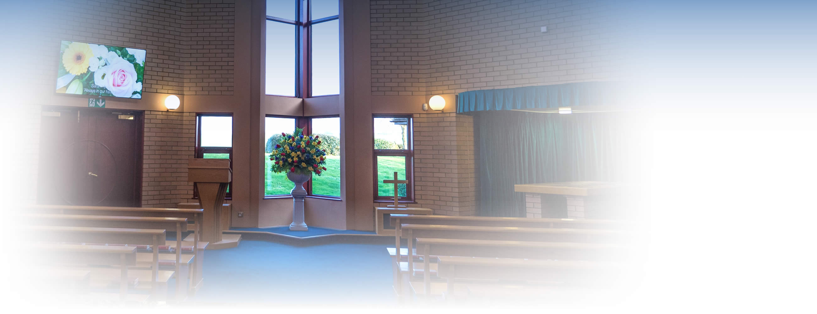 The Harwood Park chapel
